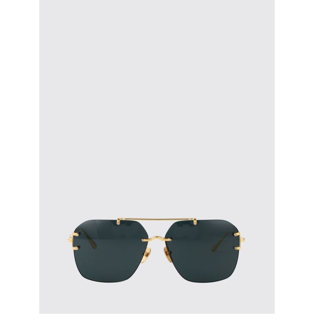 Linda Farrow Sunglasses Men Gold